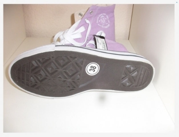 Sneaker Canvas Stoff Turnschuhe flieder, Gr. 38, ungetragen!