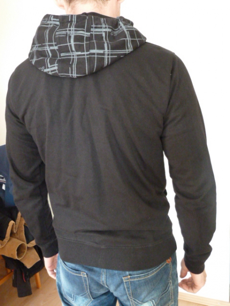 Jacke - Größe M - Männer - Unlimited - schwarz / weiß / rot