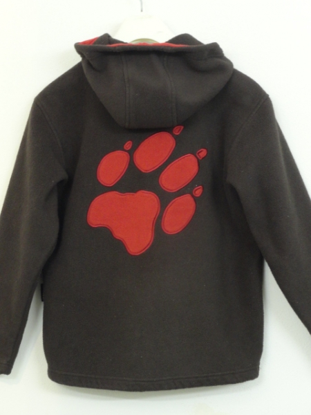 Jack Wolfskin Family~*Fleecejacke mit Kapuze~*Gr. 152 ~* Nanuk ~* Jacke ~* braun ~* atmungsaktiv ~*