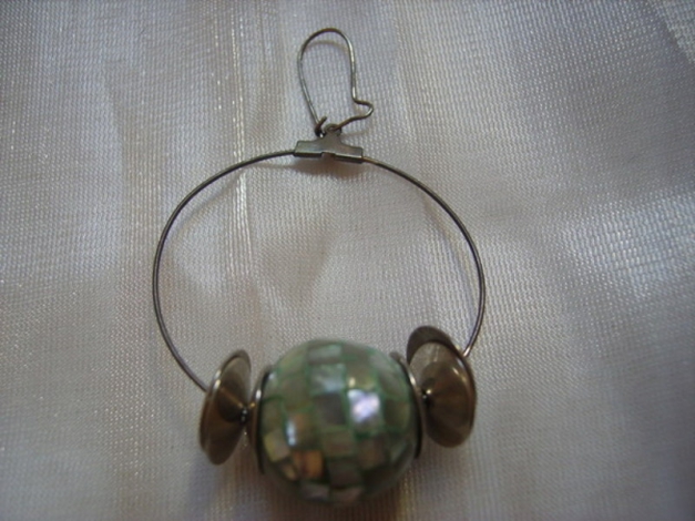 Ethno-Perlen Solokreole als weltweites Custom-Unikat mit Muschelstyle!