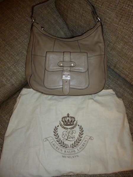 NEU! Ralph Lauren Handtasche,Leder