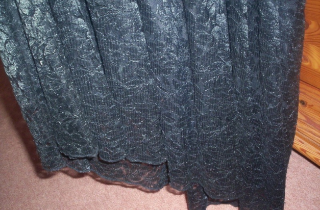 schwarzes Kleid Gothic Abendkleid