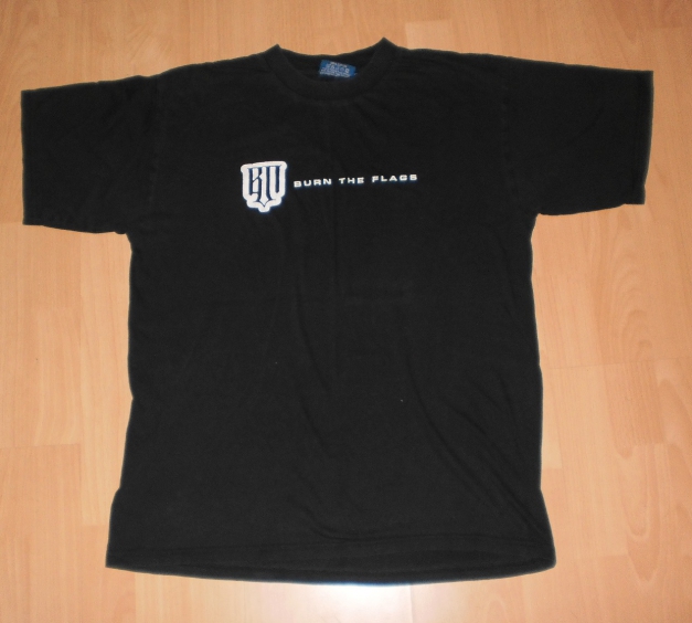 Burn The Flags: Shirt in schlicht-kultigem Design!