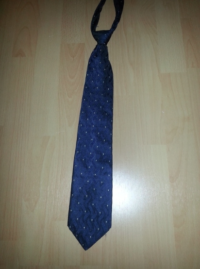 blaue Krawatte