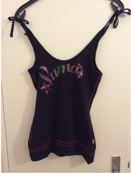 Schwarzes Top Puma