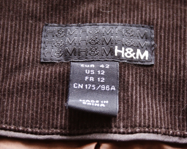 Kord Blazer Braun / H&M