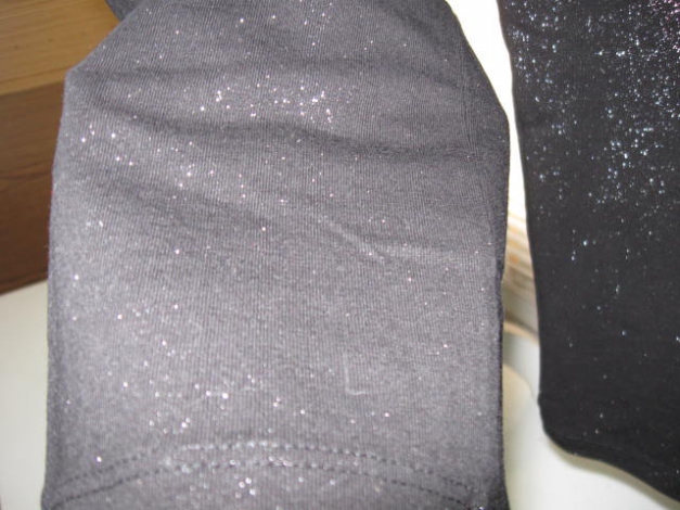 *** Edle Leggings ~ Silber ~ Glänzend ***