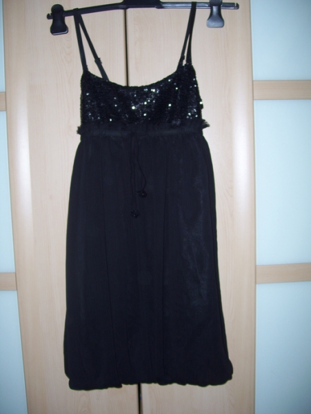 süßes ballonkleid abschlussball party disco pailetten sexy abiball