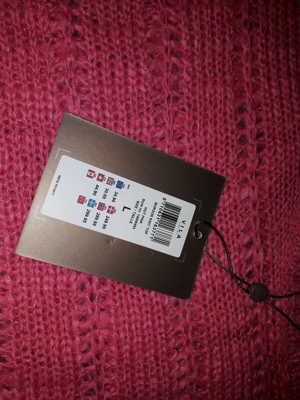 Oversize Pullover Vila Rosa Pink Gr. L Neu 35,€