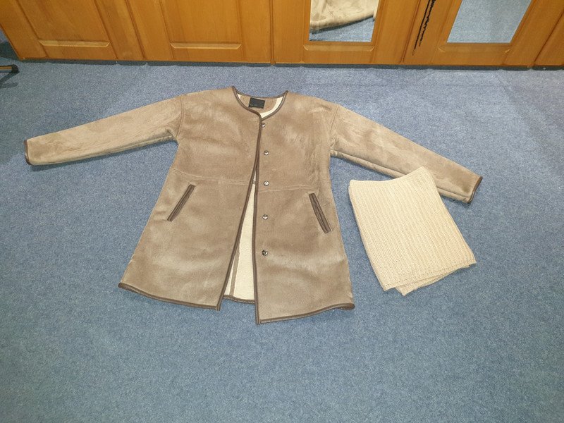 Vero Moda Wintermantel Gr. M Teddymantel Teddy  