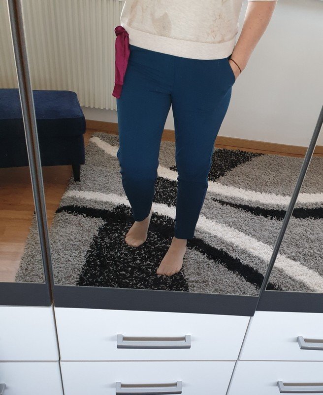 Vero Moda lockere Hose Gr. M (38) casual basic blau NEU