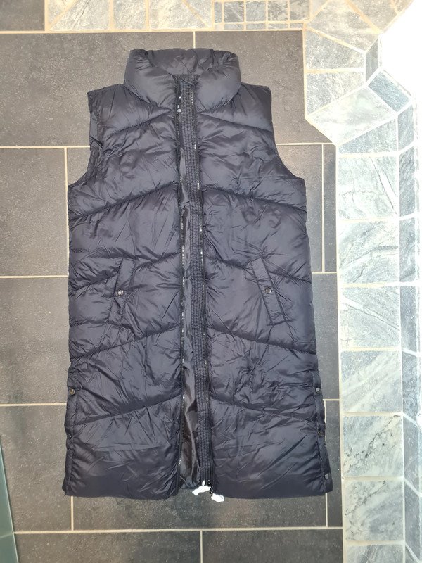 Stepp Weste Lang Gr. M Vero Moda schwarz