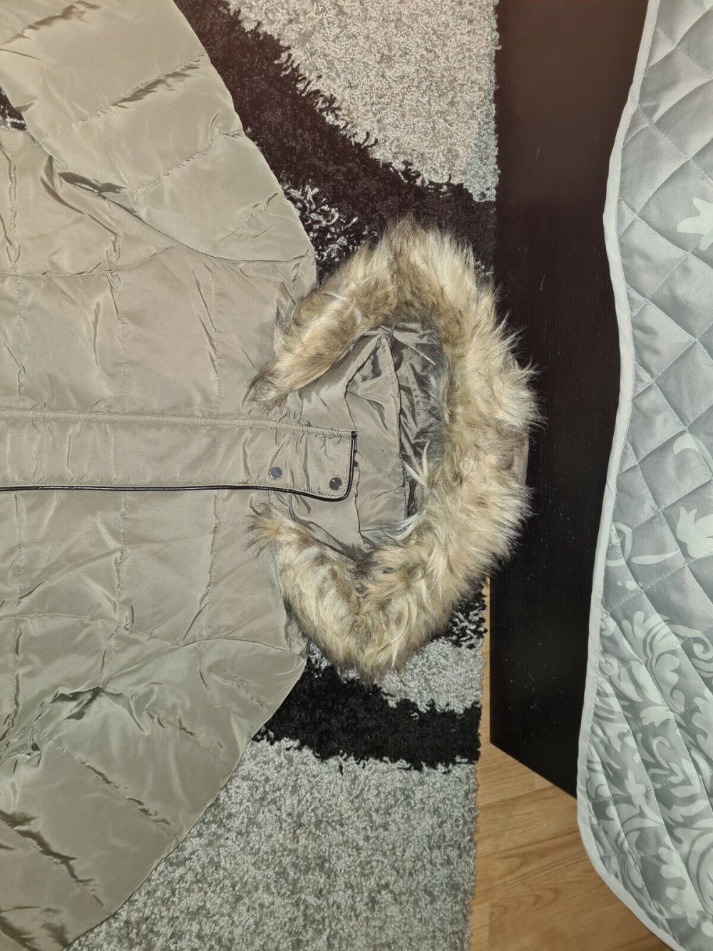 DaunenMantel DaunenJacke Vero Moda Gr. L Winter Jacke Khaki Daunen Mantel