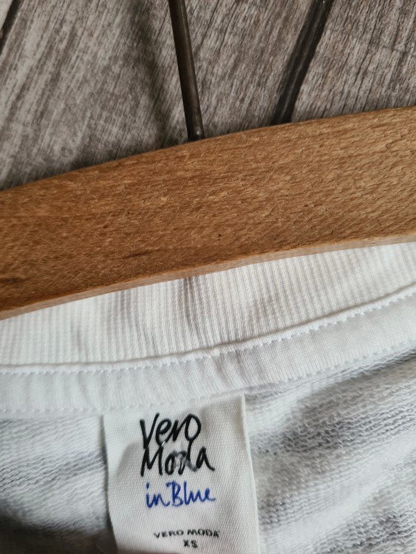 Sweater Vero Moda Gr. XS weiß marineblau NEU San Francisco 