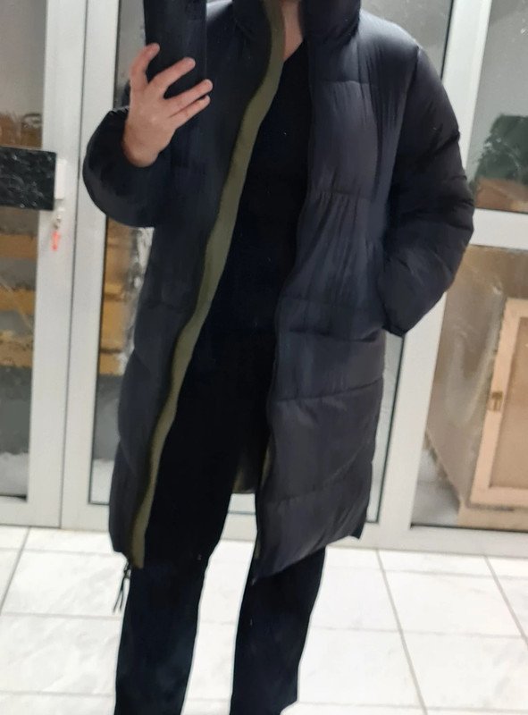 Wintermantel, Mantel, Long Jacke, gr M Vero Moda schwarz
