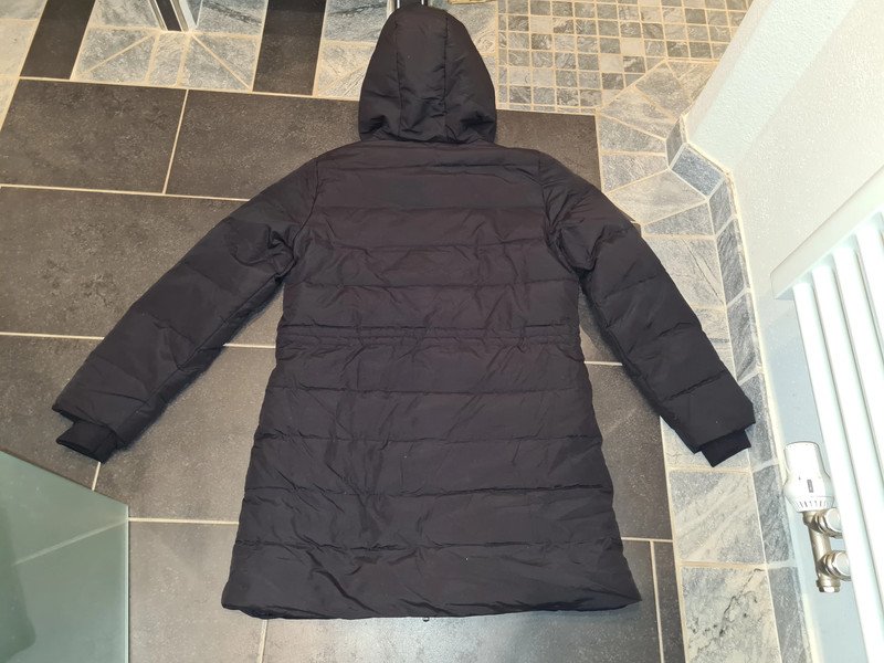 DaunenMantel DaunenJacke YAS Gr. L Winter Jacke schwarz Daunen Mantel