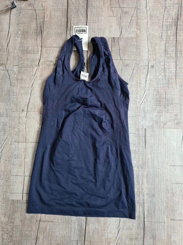 Slimming body shapper Top marineblau Gr. M/L Object 