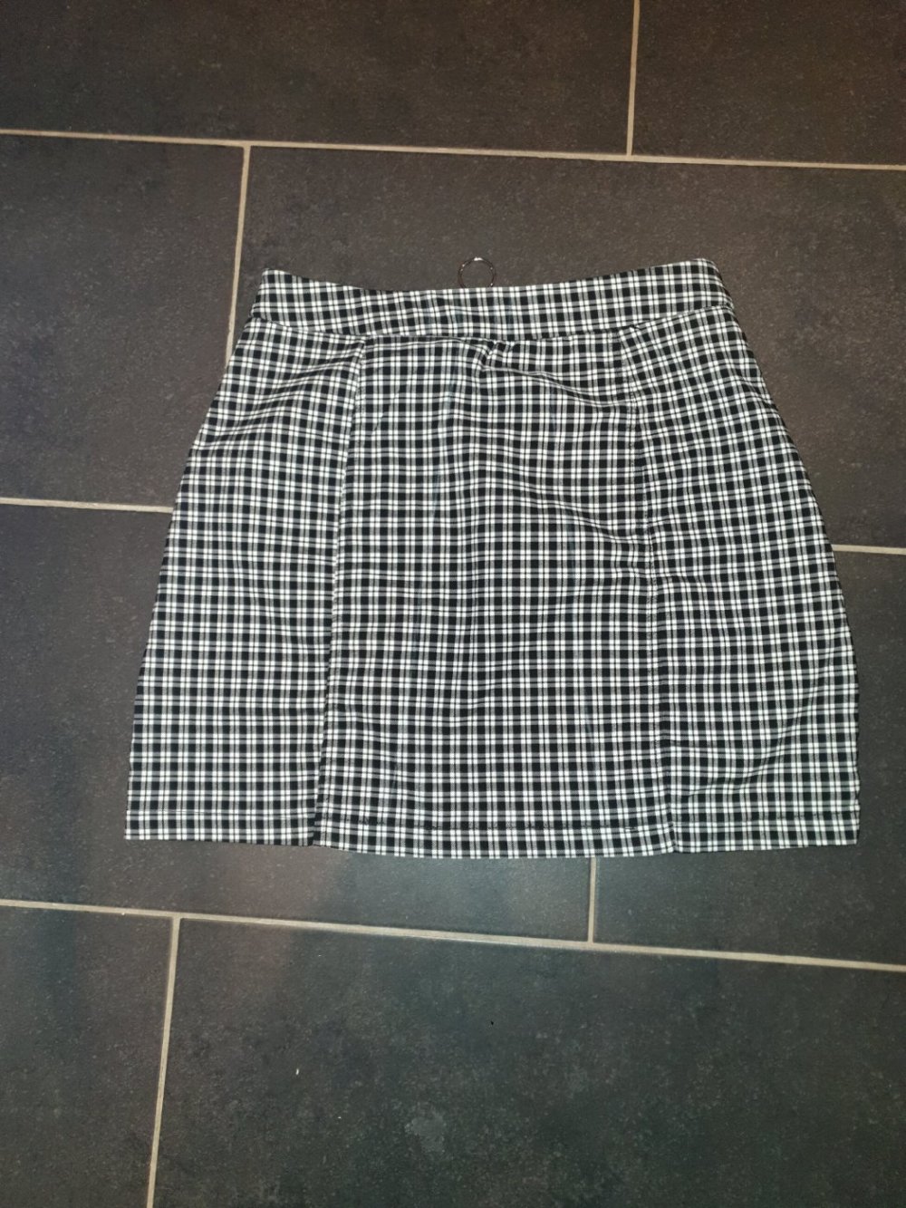  FISHBONE by FB Sister Rock Mini stretchig Gr.M (38) kariert Minirock