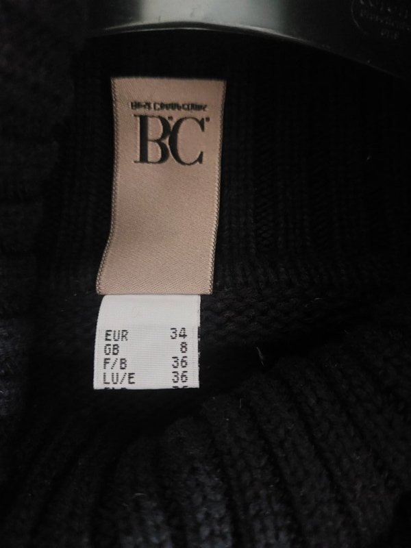 Voluminöser Longpulli Rollkragen 34/36/38/40