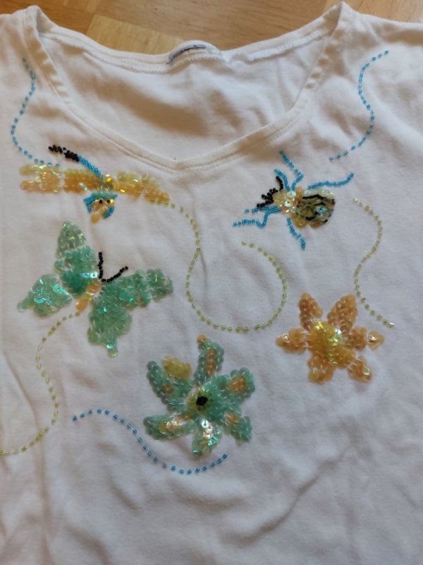 Paillettenshirt