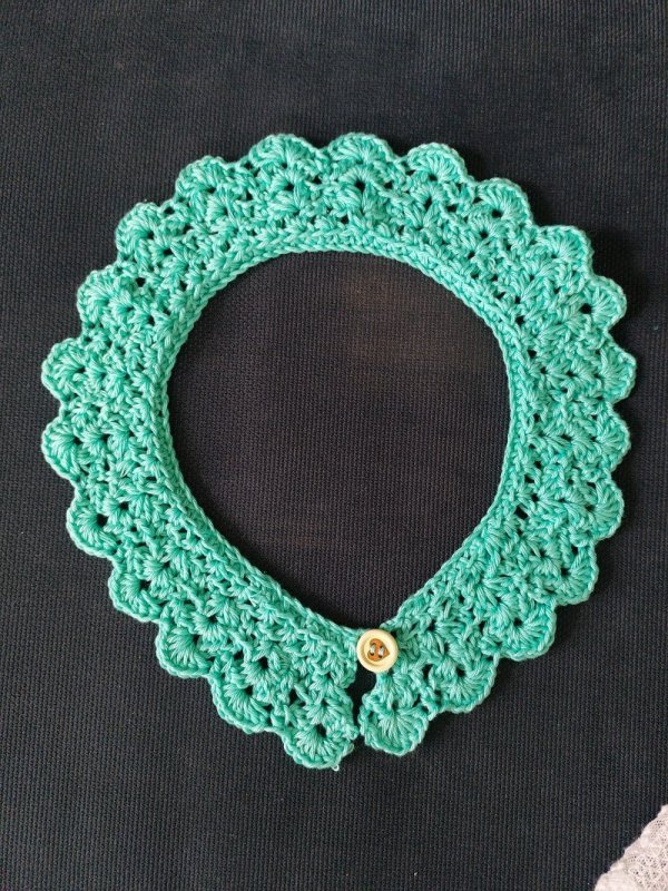 Bubikragen gehäkelt handmade