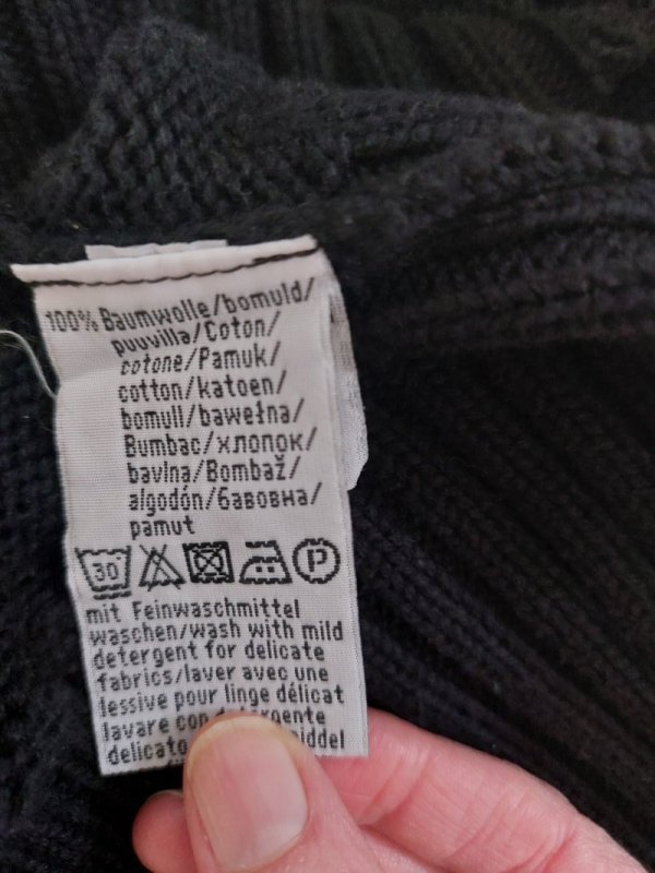 Voluminöser Longpulli Rollkragen 34/36/38/40