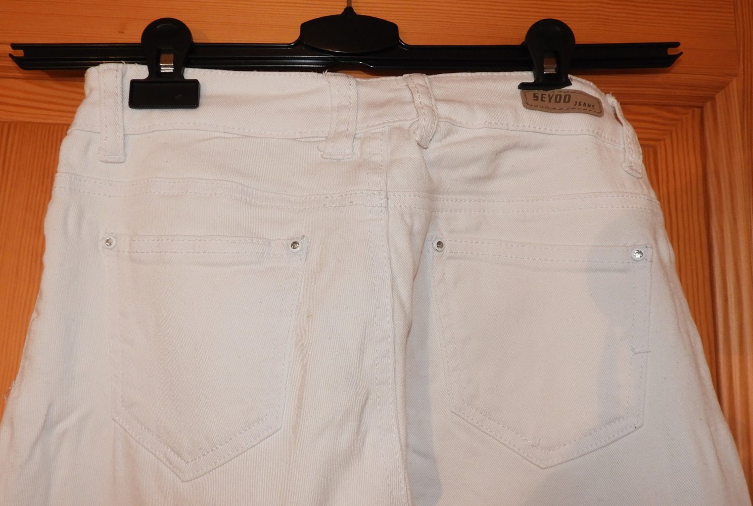 weiße Jeans
