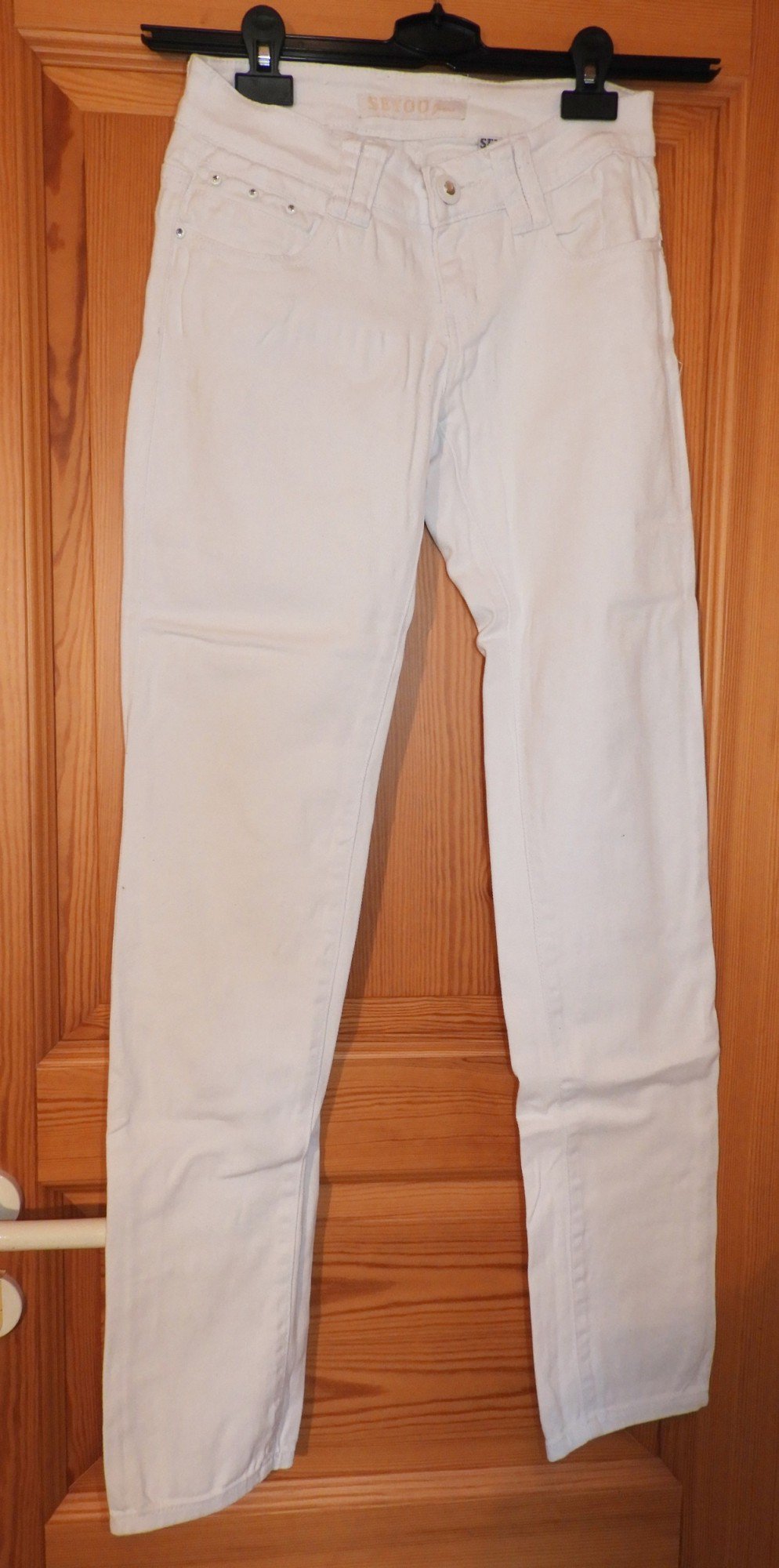 weiße Jeans