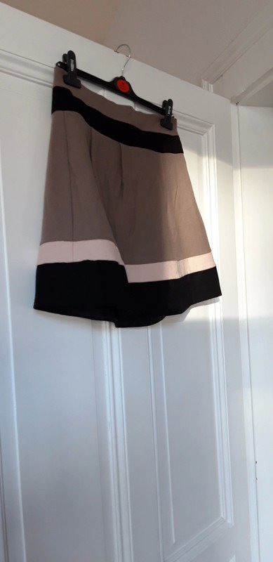 Rock ,Nude Töne, 40/L, High waist