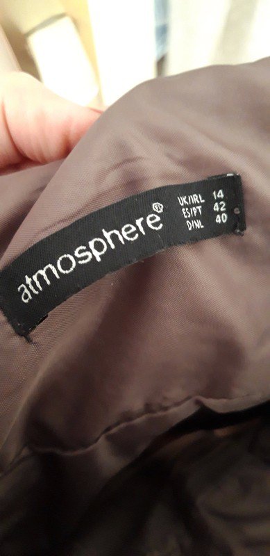 Rock ,Nude Töne, 40/L, High waist