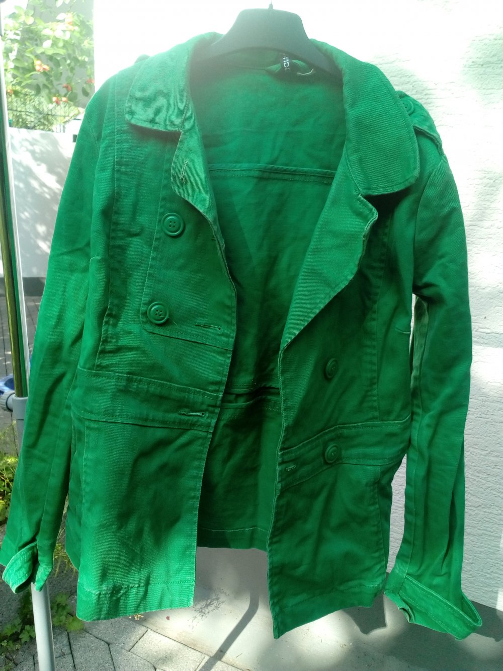 Grüne Jacke