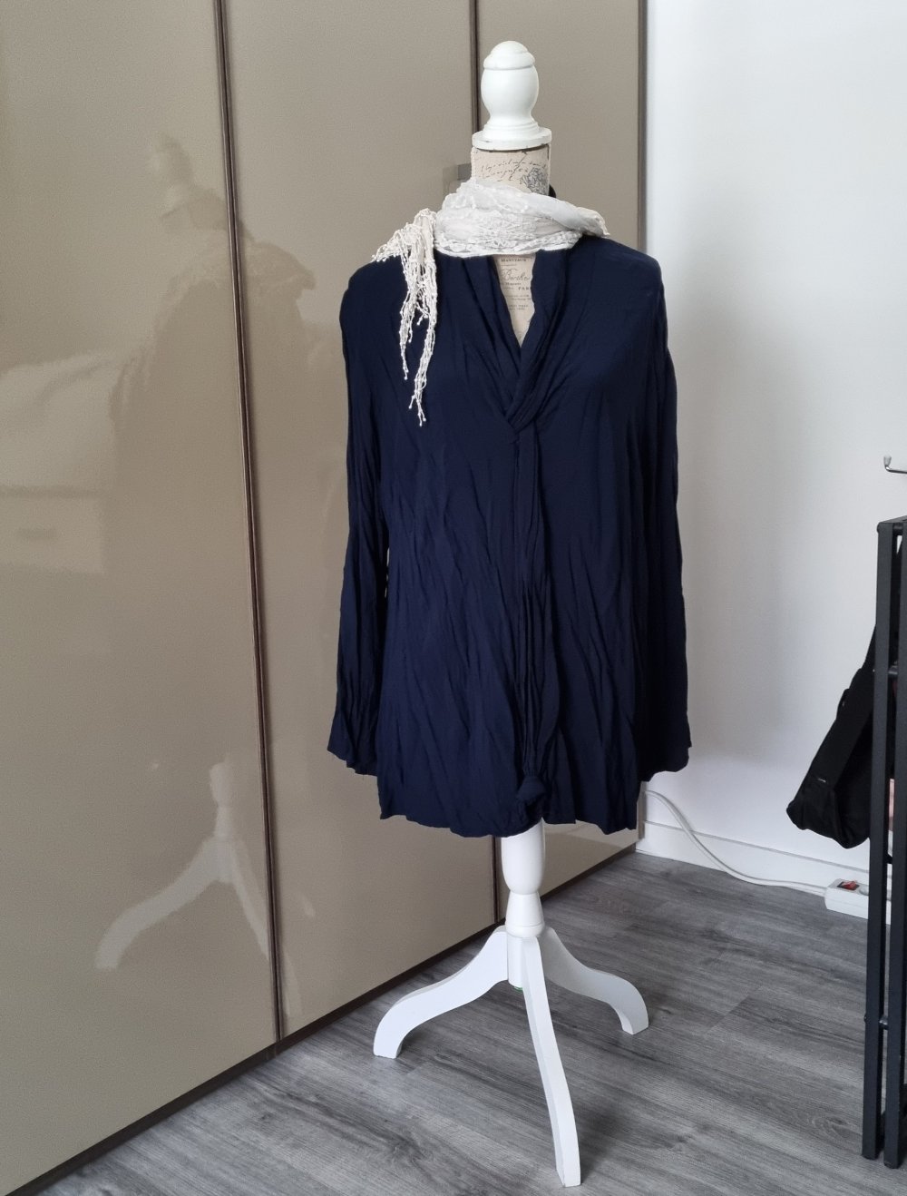 Blaue Bluse von Ulla popken