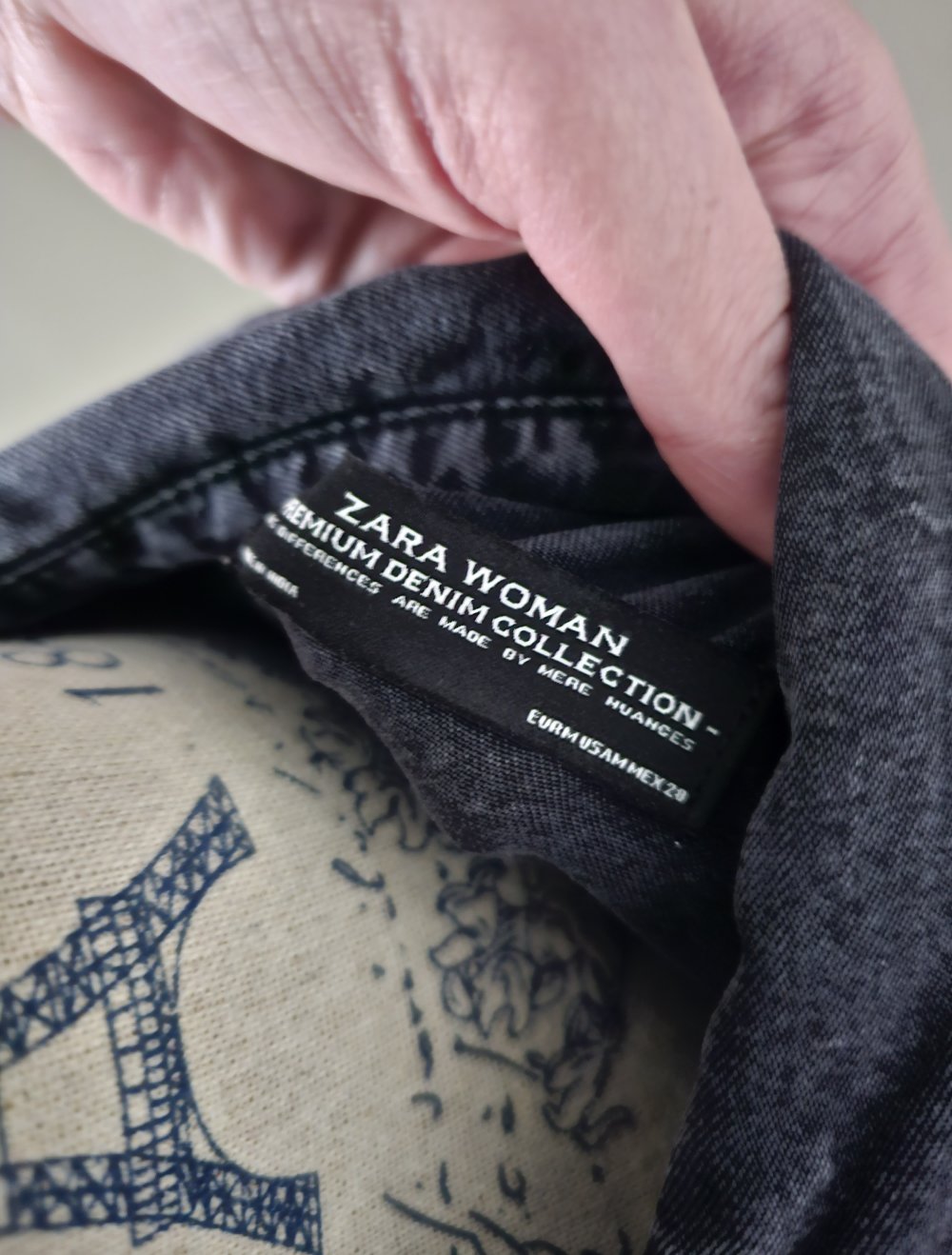 Bluse von Zara
