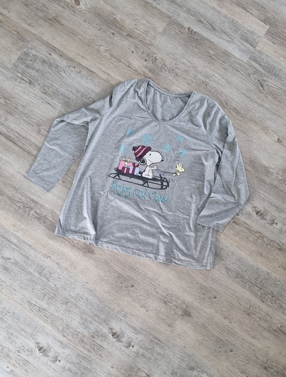 Snoopy print Shirt von Ulla popken