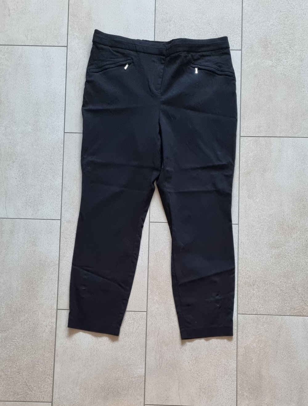 Stoffhose schwarz von Sheego