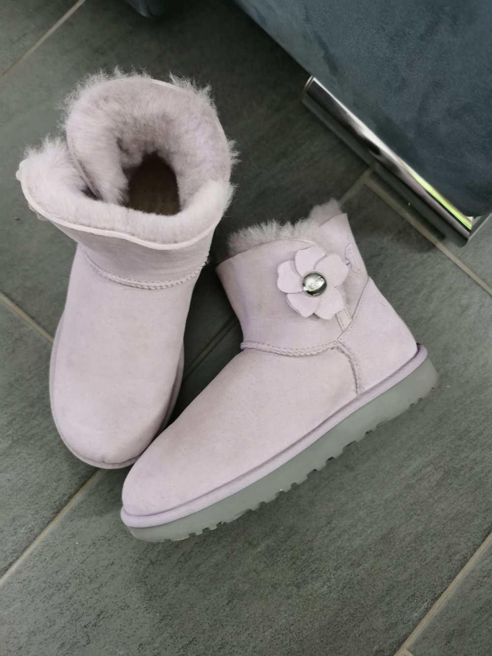 UGG mini bailey bottom poppy 