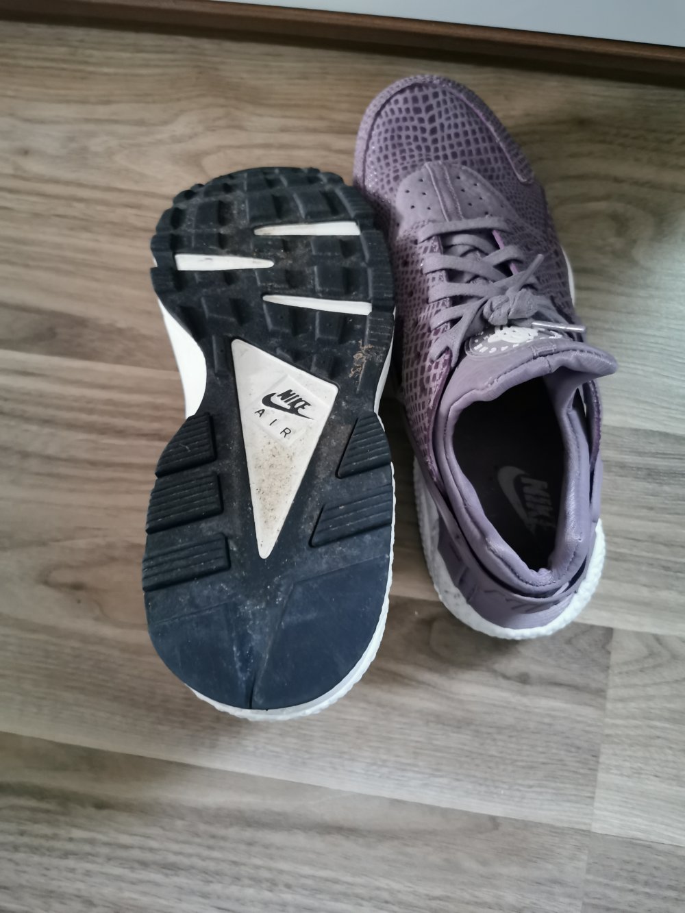Nike huarache in Lila 