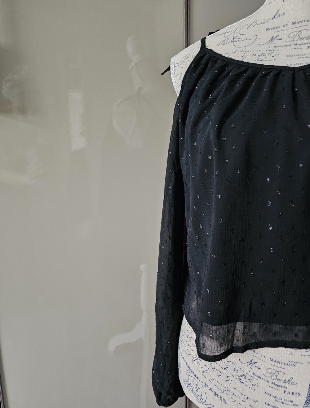 Cold Shoulder Bluse H&m