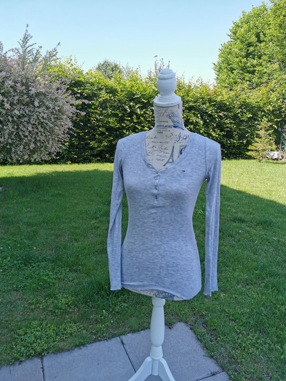 Langarmshirt grau Tommy Hilfiger 