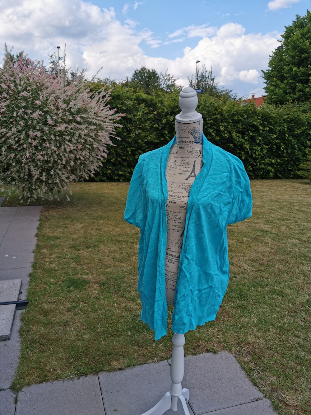 Türkiser Cardigan Vögele 