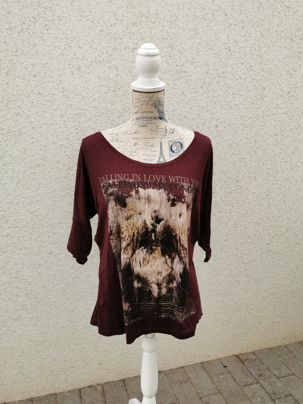 Shirt mit 3/4 Armen 