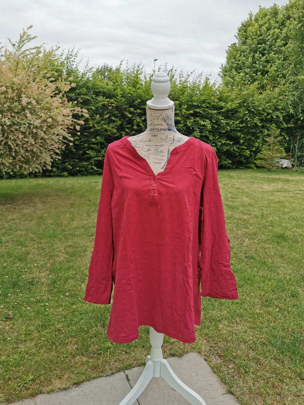 Rotes Shirt von Sheego 