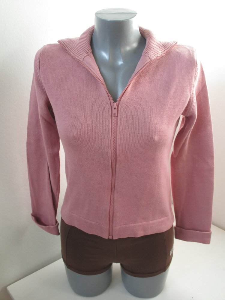 Strickjacke Gr.38 altrosa