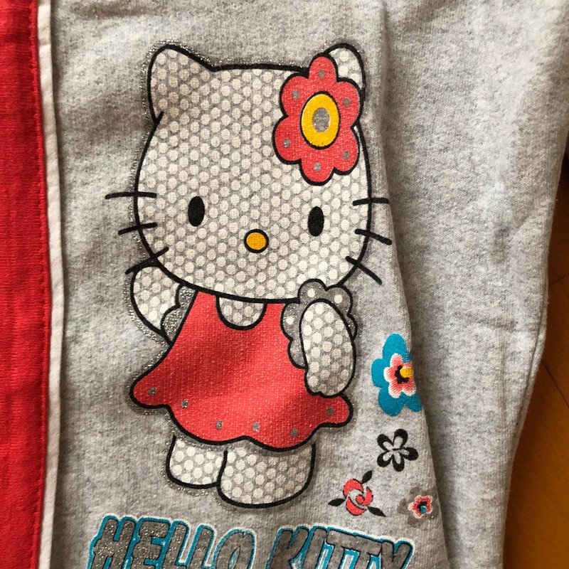 Jogginghose Hello Kitty mit Glitzer 