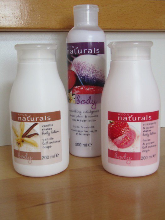 Fruchtige Körperlotion naturals 3 er Set