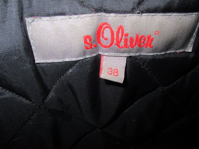 Schwarze Winterjacke S.Oliver Gr.38