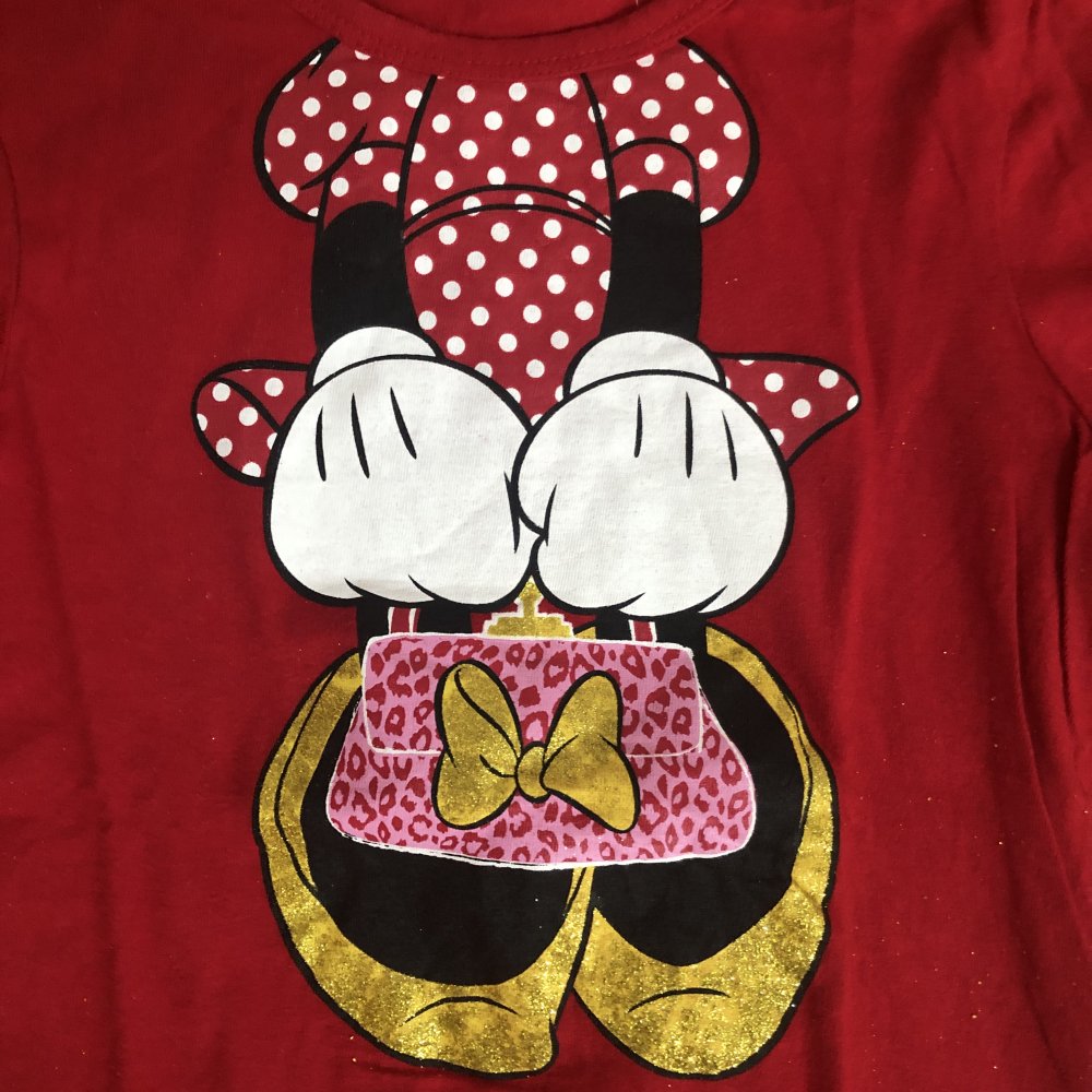 Minnie Schlafanzug Gr.110/116 leomuster