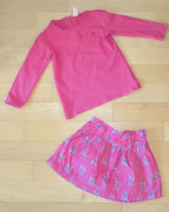 Super süßes 2 er Set für kleine Prinzessinnen Gr.92