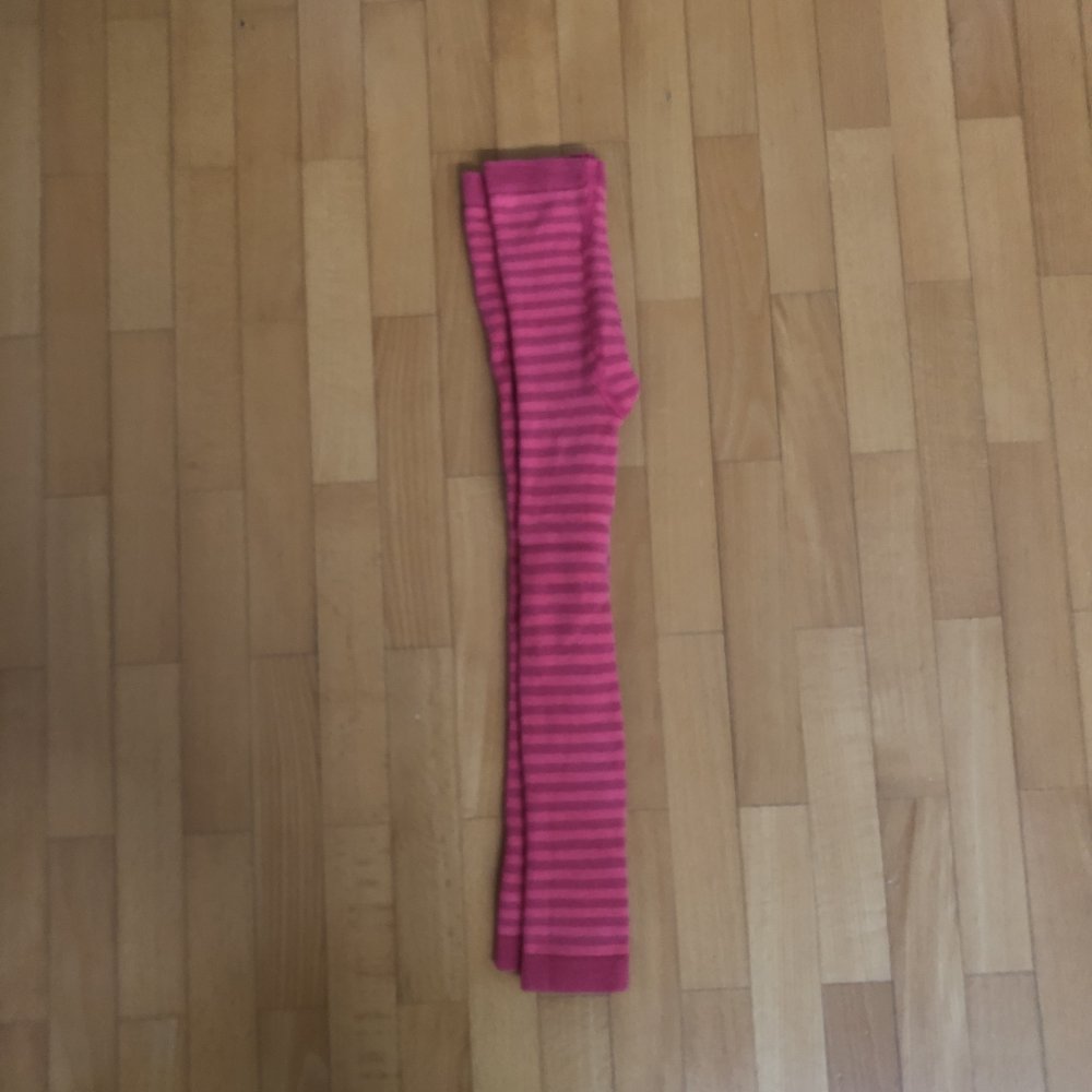 Dicke Leggings Tchibo gestreift Gr. 122/128 thermo
