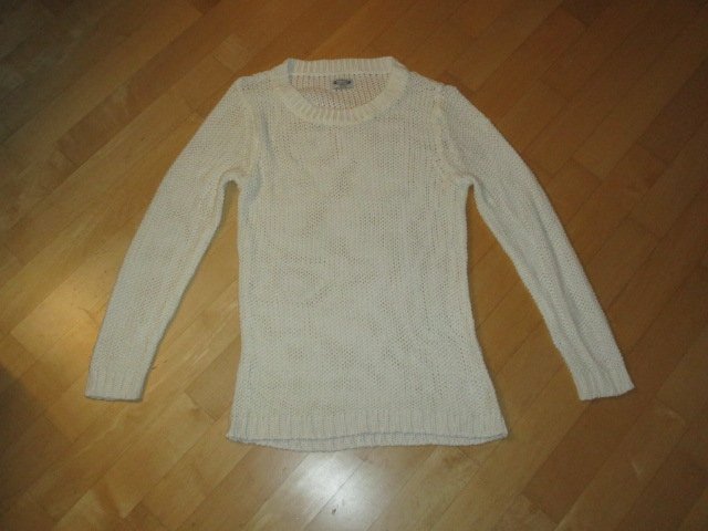 Toller vintage Pulli Gr.40/42 creme Strick